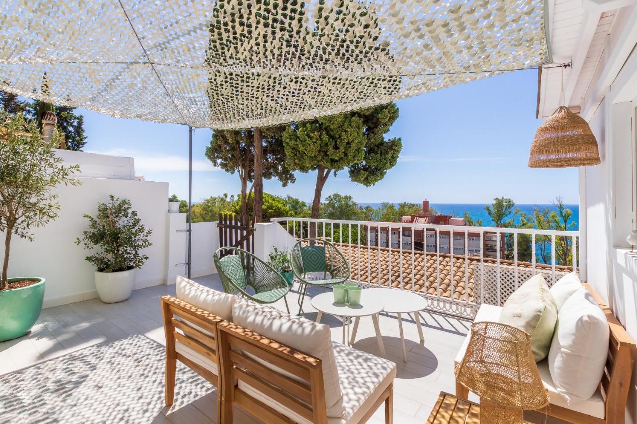 Casa De La Playa. Beach House With Magnificent Sea Malaga Ngoại thất bức ảnh