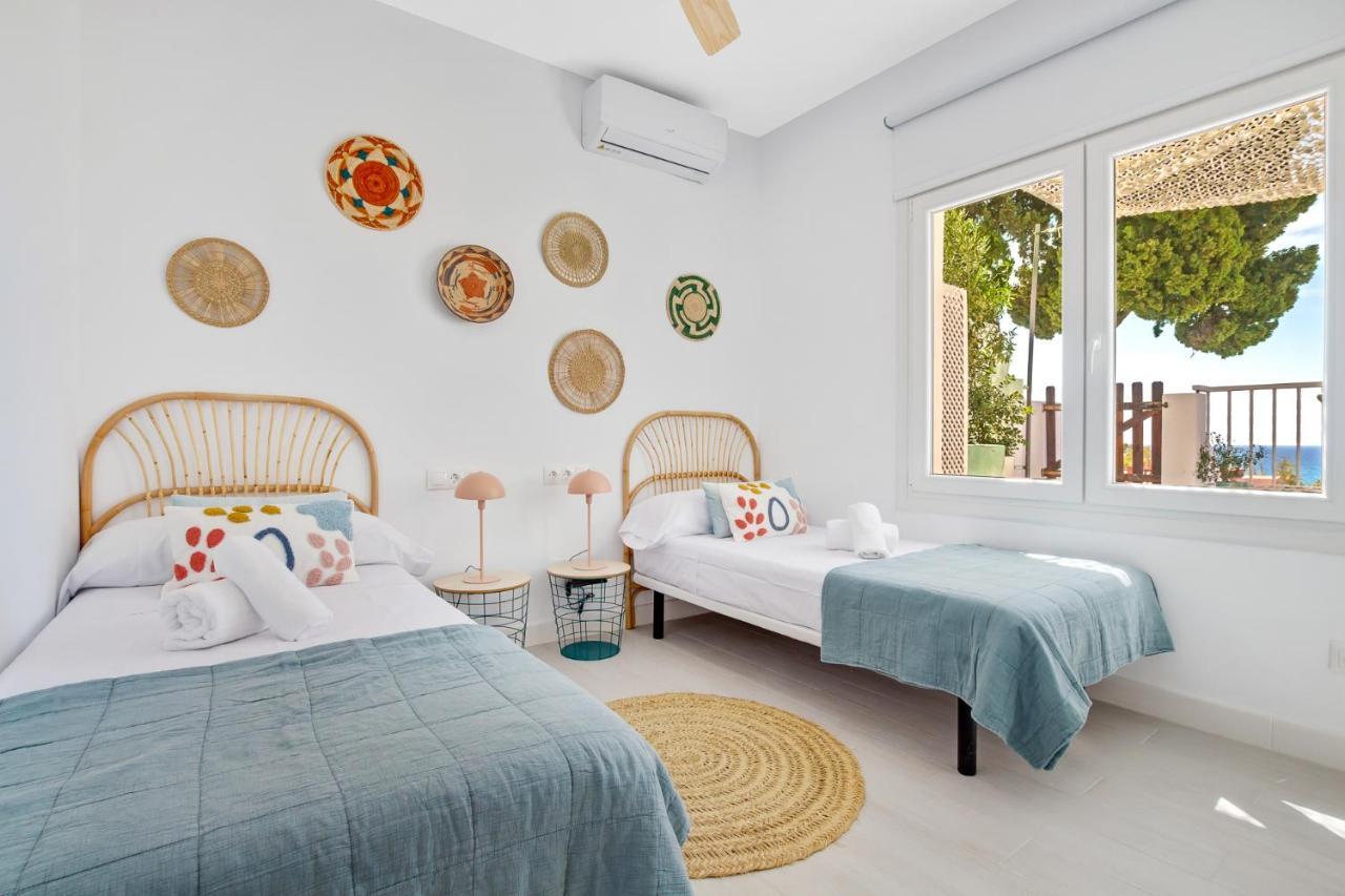 Casa De La Playa. Beach House With Magnificent Sea Malaga Ngoại thất bức ảnh